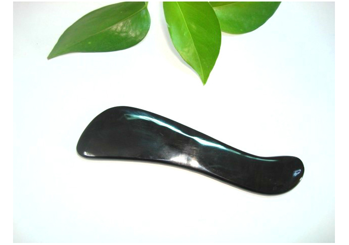 牛角大s形眼部刮痧板